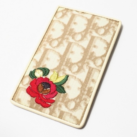 Dior Handbags - **SOLD** Dior Flower Trotter Card case with COA